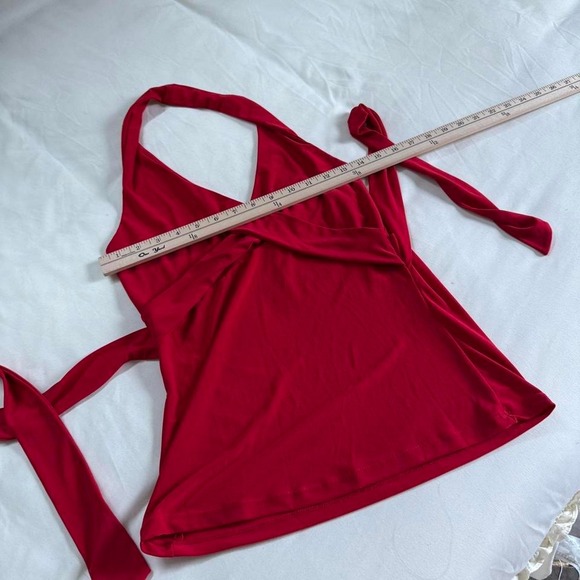 Y2K red halter going out top Volume 1 fits like a small - Picture 3 of 4